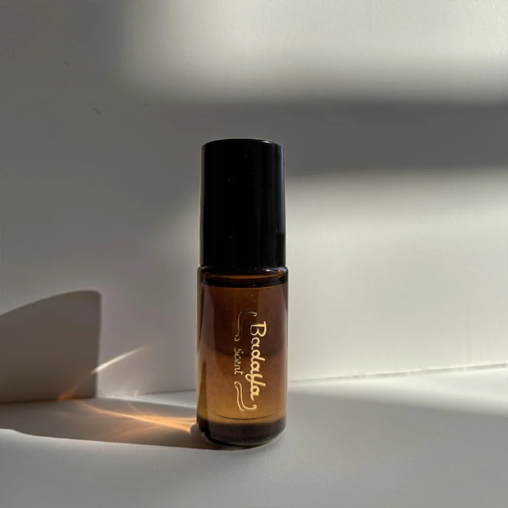 مجموعه هدیه عطر عود عربی بدایا - روغن عطر، بخور و شمع معطر 3 تکه - الهام گرفته از صحرای دبی - عطر لوکس خانه و هدیه مراقبت از خود برای مردان و زنان