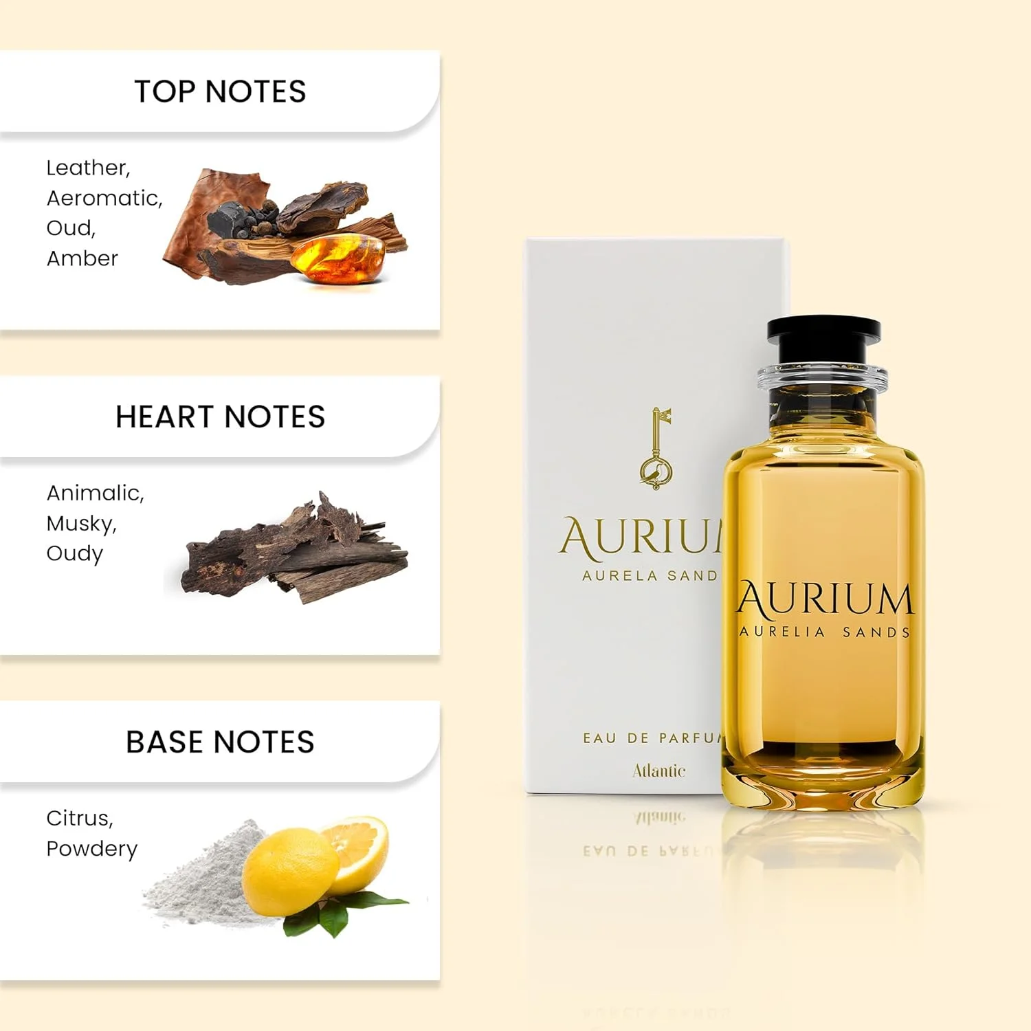 AURIUM Aurelia Sands - عطر زنانه ۱۰۰ میلی لیتر با ماندگاری طولانی