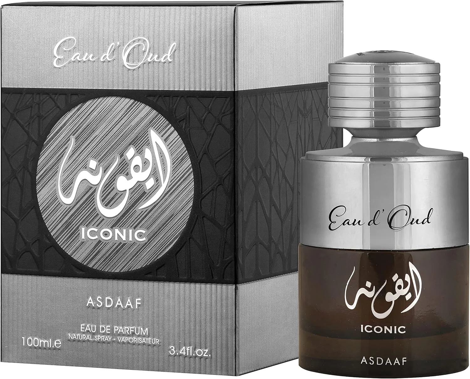 عطر ادو پرفیوم یونی‌سکس اسدآف مدل Iconic Eau D'oud - حجم 100 میلی لیتر