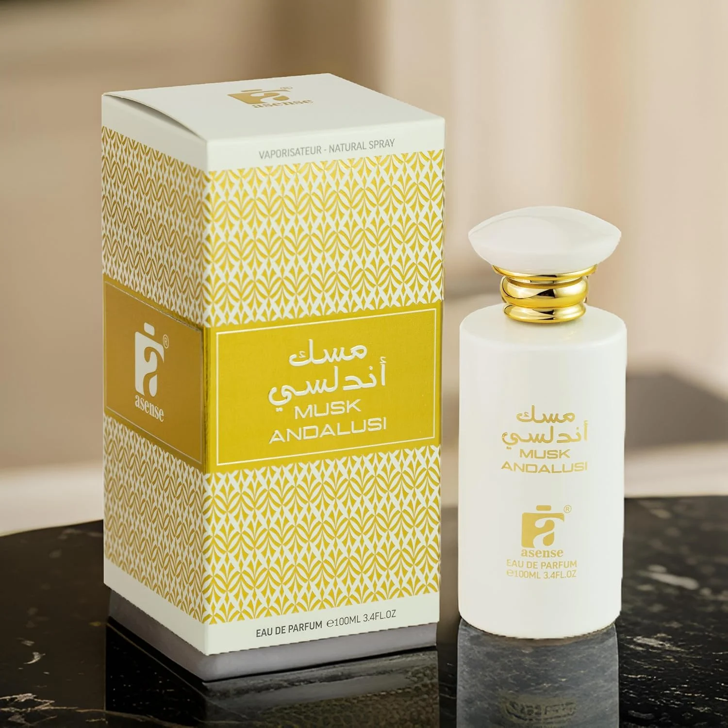عطر унисекс Asense Musk Andalusi حجم ۱۰۰ میلی لیتر عطر унисекс Asense Musk Andalusi حجم ۱۰۰ میلی لیتر