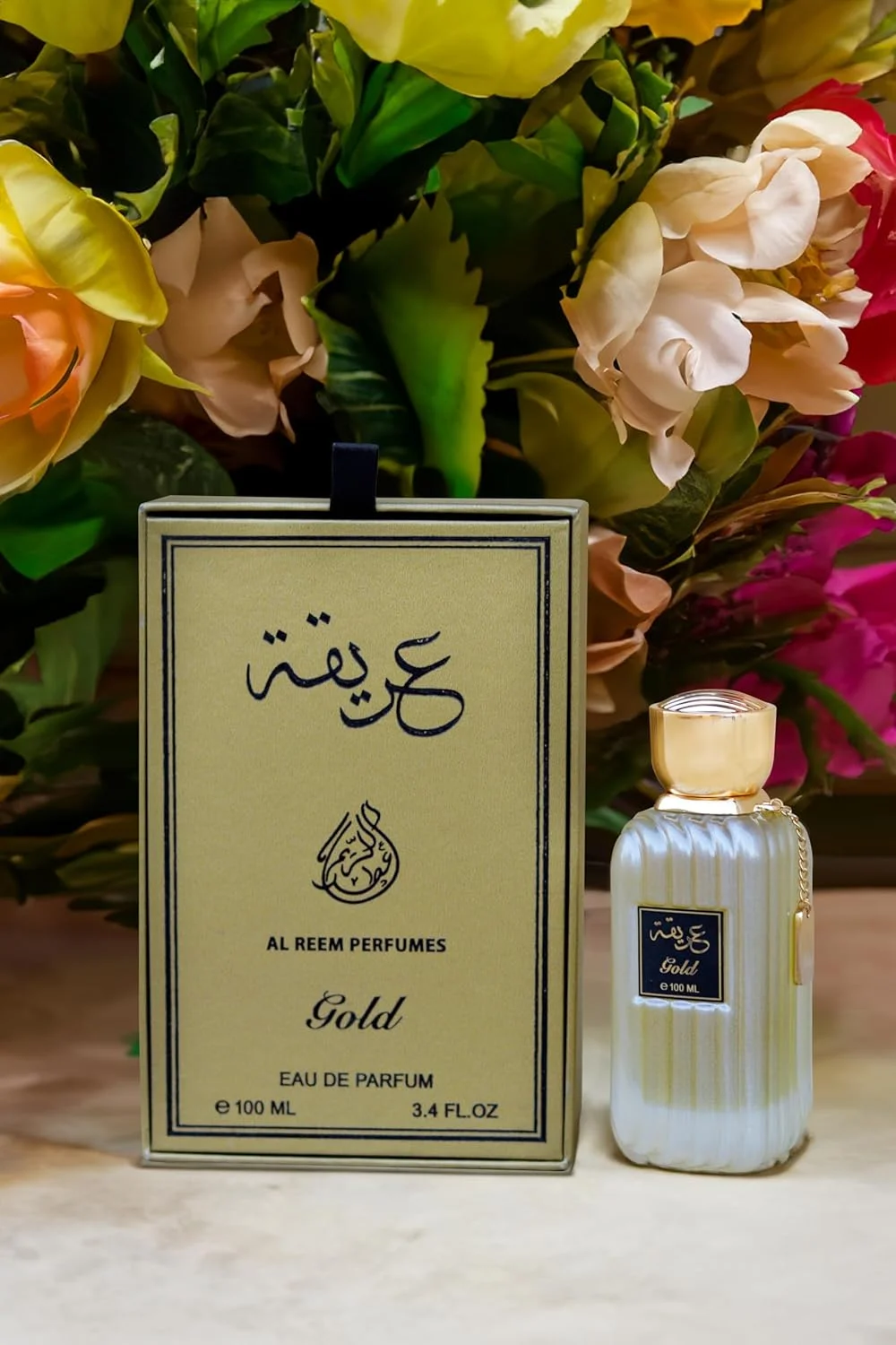 ادکلن آریکا 100 میلی لیتر از عطر ریما - عطر عود شرقی ماندگار و یونیسکس - رایحه میوه ای گلی روغنی برای مردان و زنان (طلایی) ادکلن آریکا 100 میلی لیتر از عطر ریما - عطر عود شرقی ماندگار و یونیسکس - رایحه میوه ای گلی روغنی برای مردان و زنان (طلایی)