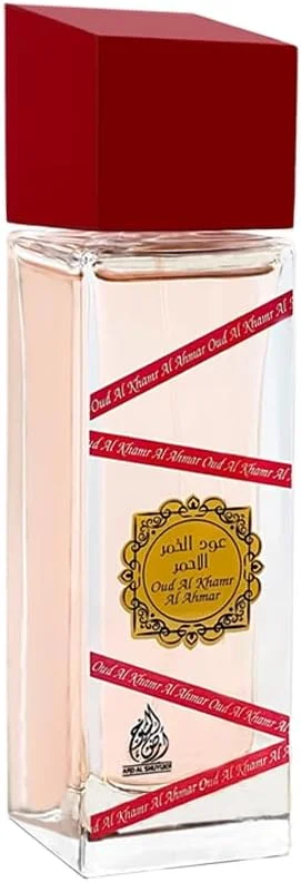 ادکلن унисекс ARD EL SHUYUKH Oud Al Khamr Al Ahmar حجم 100 میلی لیتر - رایحه ای فریبنده از میوه و گل با رایحه فلفل صورتی، اسطوخودوس و چوب صندل ادکلن унисекс ARD EL SHUYUKH Oud Al Khamr Al Ahmar حجم 100 میلی لیتر - رایحه ای فریبنده از میوه و گل با رایحه فلفل صورتی، اسطوخودوس و چوب صندل