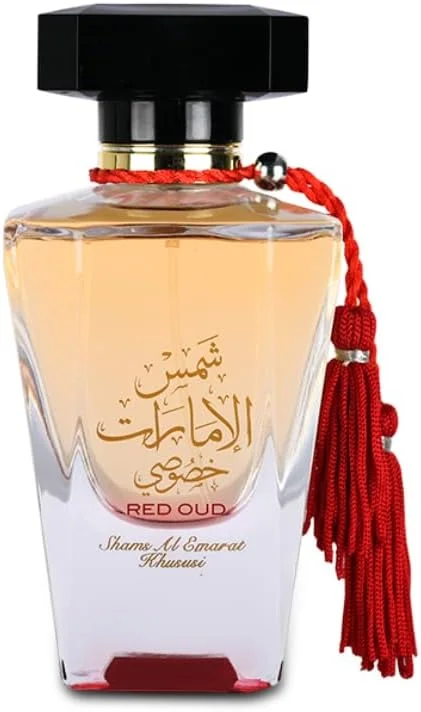 عطر ادو پرفیوم унисекс عود قرمز خصوصی شمس الامارات از ارض الزعفران 100 میلی لیتر