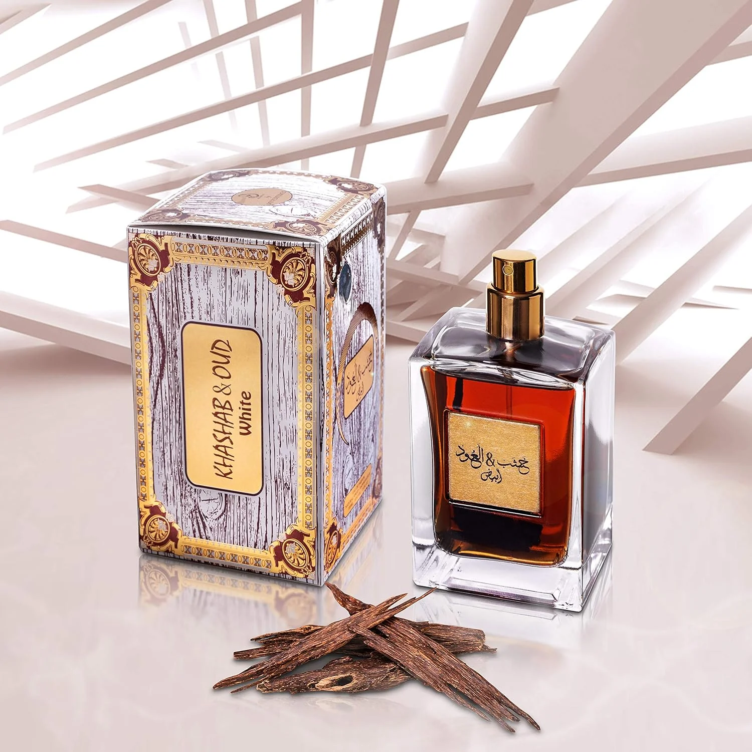 عطر عربیات خشب و عود سفید 100 میلی لیتر عطر عربیات خشب و عود سفید 100 میلی لیتر
