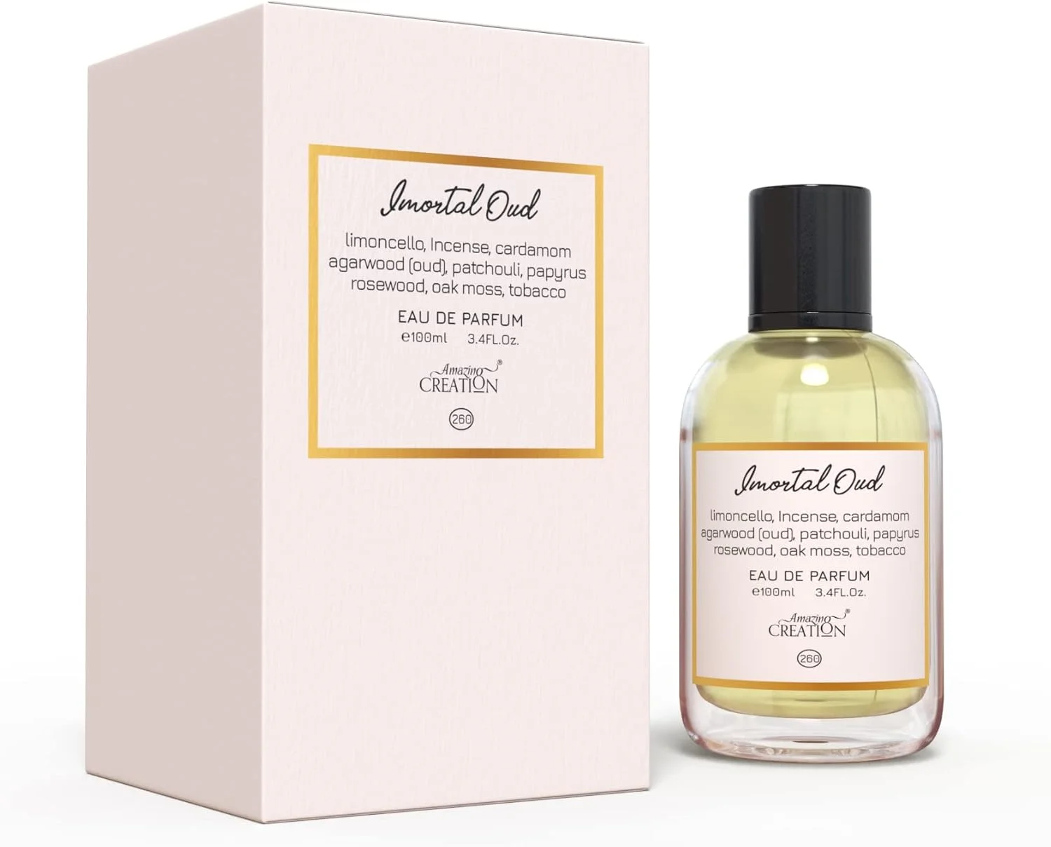 ادکلن ایمورتال عود Amazing Creation EDP حجم 100 میل унисекс