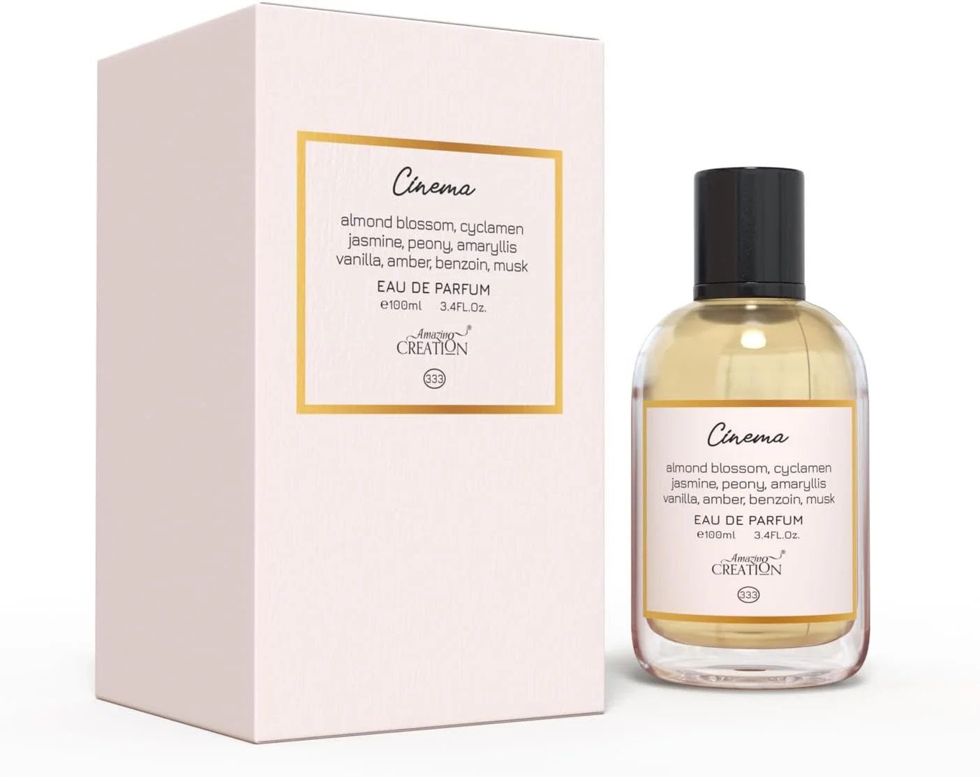 ادکلن زنانه آمیزینگ کریشن سینما EDP حجم 100 میل