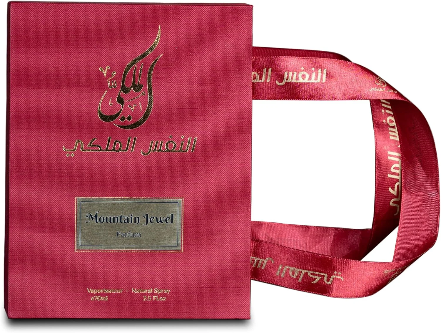 عطر جواهر کوهستان Alnfs Almlky – رایحه عود، وانیل و زعفران унисекс – بطری قرمز پررنگ 70 میلی لیتری | رایحه ماندگار و قوی | جعبه هدیه لوکس | مناسب برای استفاده روزانه و مناسبت های خاص عطر جواهر کوهستان Alnfs Almlky – رایحه عود، وانیل و زعفران унисекс – بطری قرمز پررنگ 70 میلی لیتری | رایحه ماندگار و قوی | جعبه هدیه لوکس | مناسب برای استفاده روزانه و مناسبت های خاص