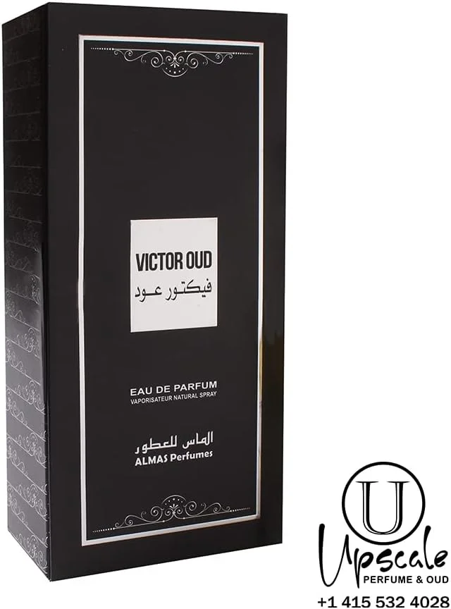 عطر الماس Victor Oud - Eau De Parfum 100ml، унисекс - 3.4 Fl Oz (100 ml) - رایحه ماندگار - رایحه لوکس عربی برای مردان و زنان