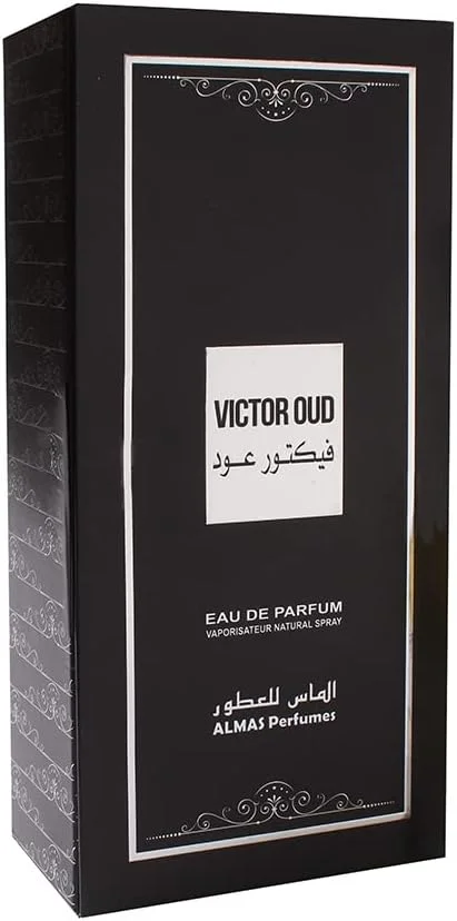 عطر الماس Victor Oud - Eau De Parfum 100ml، унисекс - 3.4 Fl Oz (100 ml) - رایحه ماندگار - رایحه لوکس عربی برای مردان و زنان