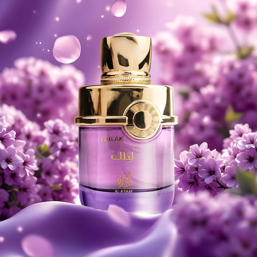 عطر زنانه لیلاک از برند الاعراف، ۱۰۰ میلی لیتر - رایحه گلی با گلابی، یاس و بنفشه - رایحه کلاسیک و لوکس زنانه عطر زنانه لیلاک از برند الاعراف، ۱۰۰ میلی لیتر - رایحه گلی با گلابی، یاس و بنفشه - رایحه کلاسیک و لوکس زنانه