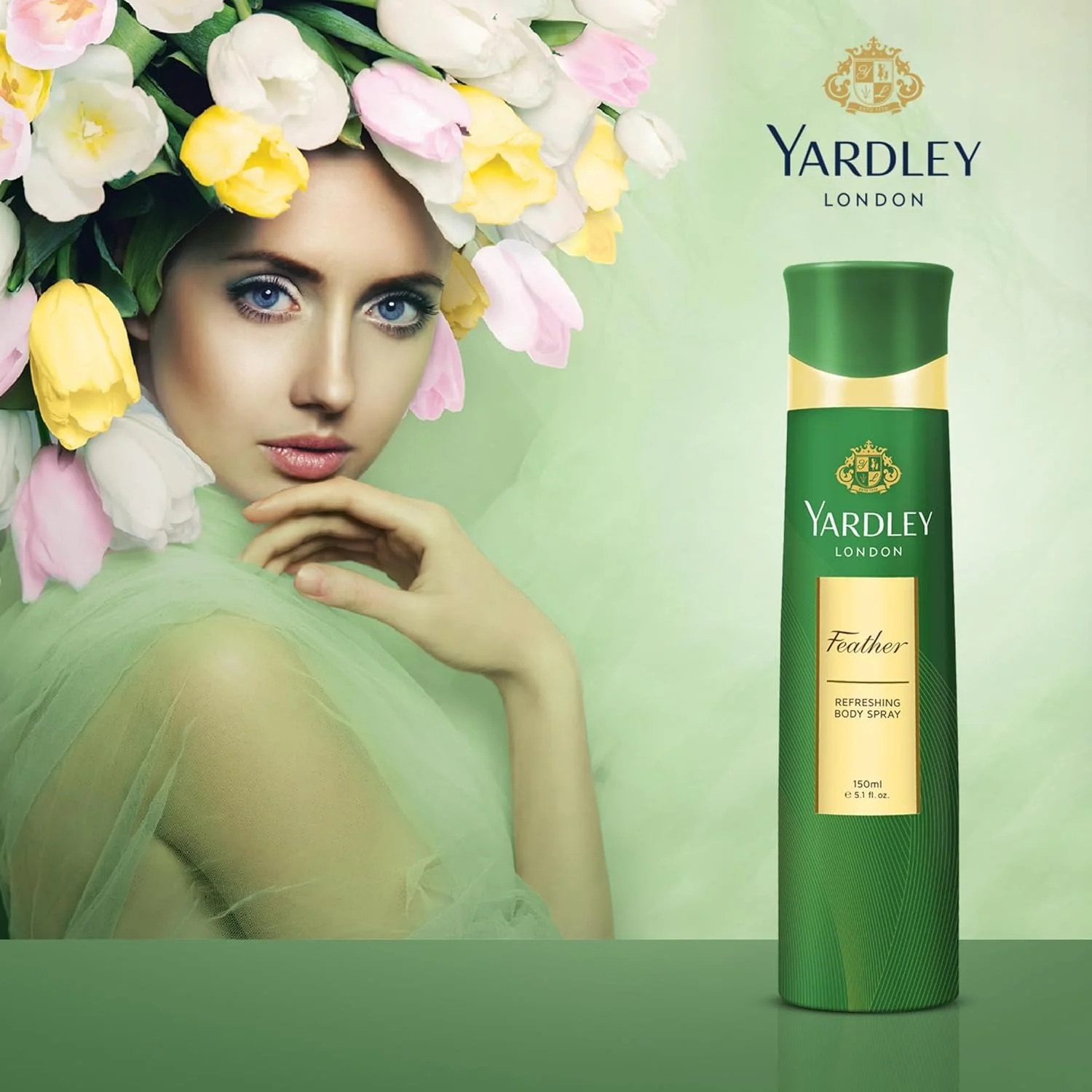 اسپری بدن زنانه یاردلی لندن مدل Feather - حجم 150 میلی لیتر، غنی شده با رایحه های یاس بنفش، گل سوسن سفید، رز و بنفشه، با ماندگاری طولانی و محافظت در برابر بو اسپری بدن زنانه یاردلی لندن مدل Feather - حجم 150 میلی لیتر، غنی شده با رایحه های یاس بنفش، گل سوسن سفید، رز و بنفشه، با ماندگاری طولانی و محافظت در برابر بو