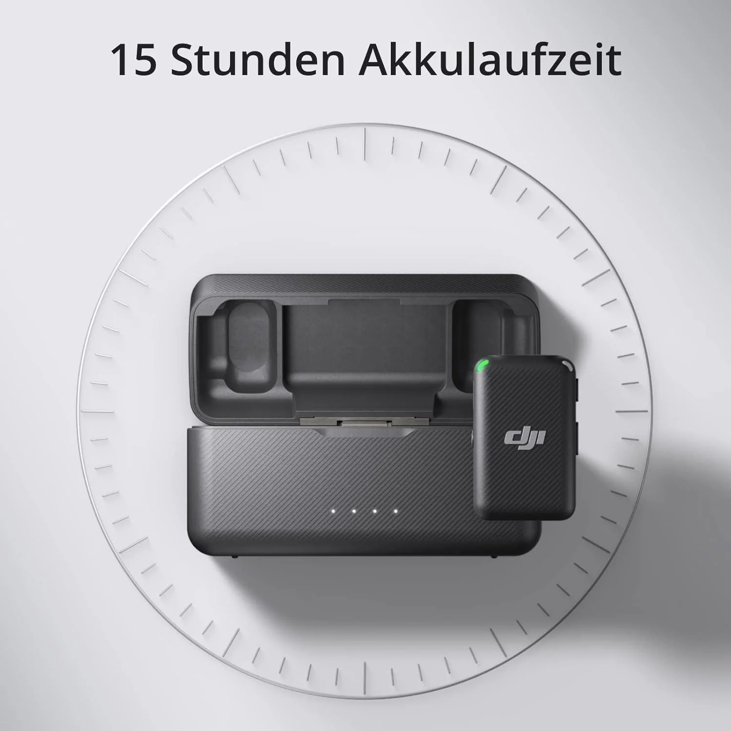 میکروفون DJI Mic (2 TX + 1 RX با محفظه شارژ)، میکروفون یقه ای بی سیم، برد 250 متری، باتری 15 ساعته، میکروفون حذف نویز برای کامپیوتر، آیفون، ولاگ، نسخه امارات میکروفون DJI Mic (2 TX + 1 RX با محفظه شارژ)، میکروفون یقه ای بی سیم، برد 250 متری، باتری 15 ساعته، میکروفون حذف نویز برای کامپیوتر، آیفون، ولاگ، نسخه امارات