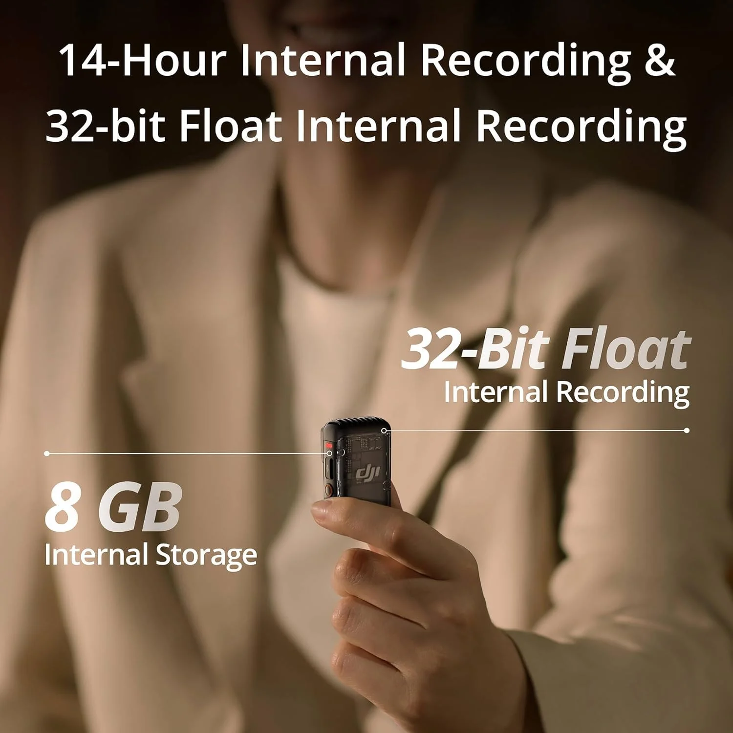 DJI Mic 2 (2 TX + 1 RX + جعبه شارژ)، میکروفون یقه ای بی سیم، حذف نویز، برد 820 فوت، میکروفون برای آیفون، اندروید، دوربین به همراه 2 میکروفون یقه ای کندانسور همه جهته DJI Mic 2 (2 TX + 1 RX + جعبه شارژ)، میکروفون یقه ای بی سیم، حذف نویز، برد 820 فوت، میکروفون برای آیفون، اندروید، دوربین به همراه 2 میکروفون یقه ای کندانسور همه جهته