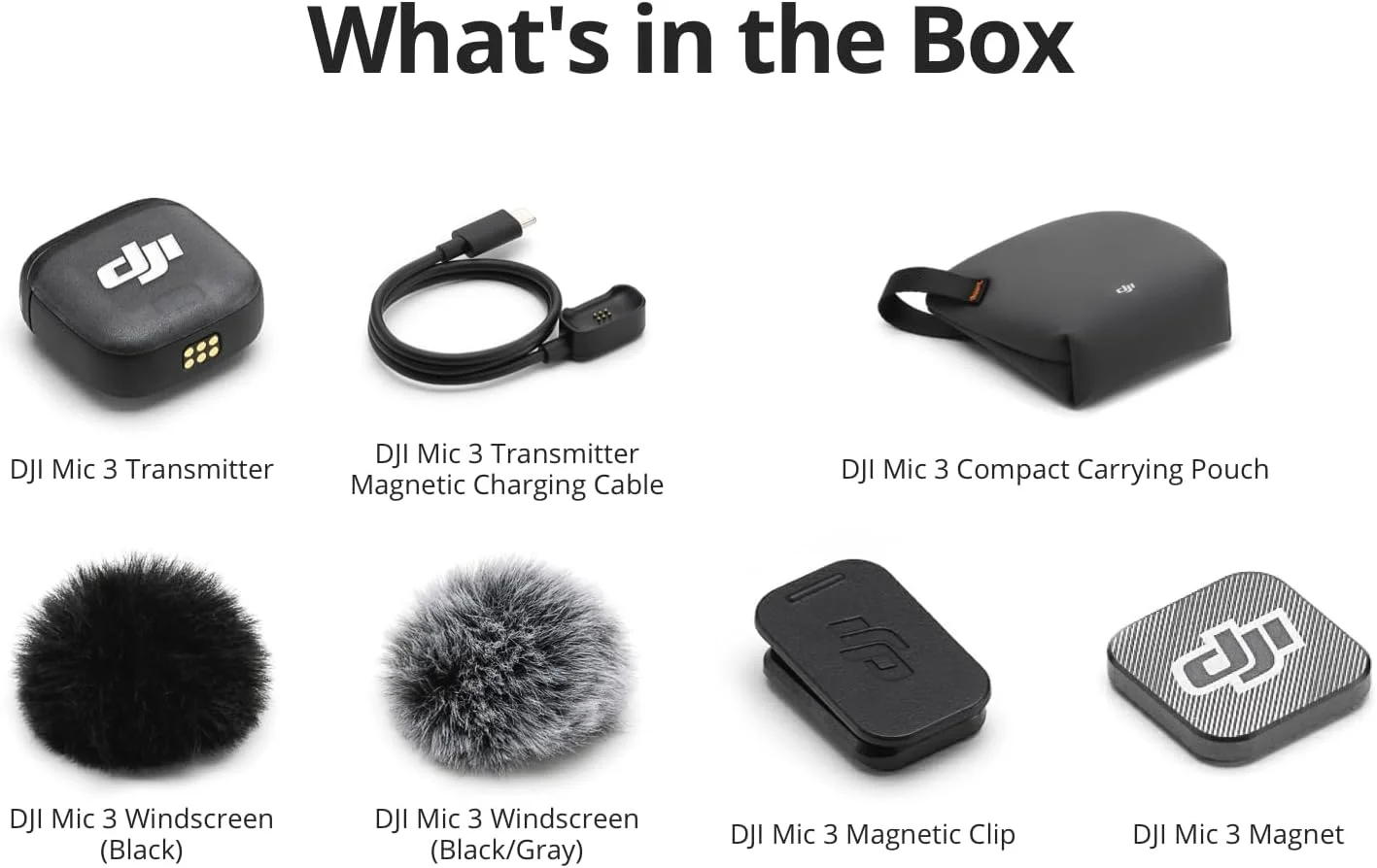 فرستنده DJI Mic 3، میکروفون مینی بی سیم برای آیفون/دوربین/اندروید، میکروفون یقهای، 32 بیتی شناور، کد زمانی یکپارچه، ولاگ، مصاحبه، استریمینگ، نسخه امارات فرستنده DJI Mic 3، میکروفون مینی بی سیم برای آیفون/دوربین/اندروید، میکروفون یقهای، 32 بیتی شناور، کد زمانی یکپارچه، ولاگ، مصاحبه، استریمینگ، نسخه امارات