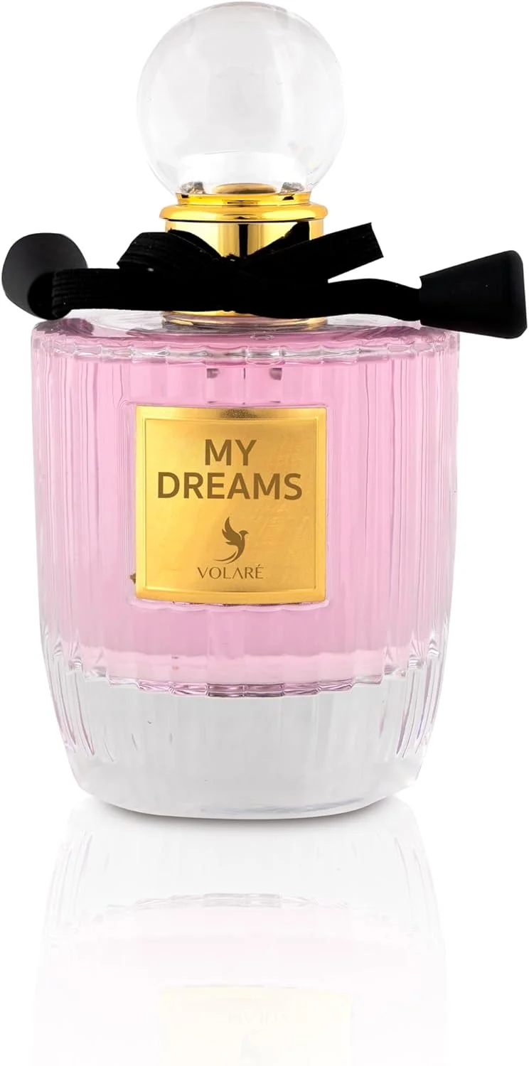 ادو پرفیوم زنانه VOLARÉ My Dreams، 100 میلی لیتر - رایحه گلی ظریف با رز، وانیل و مشک