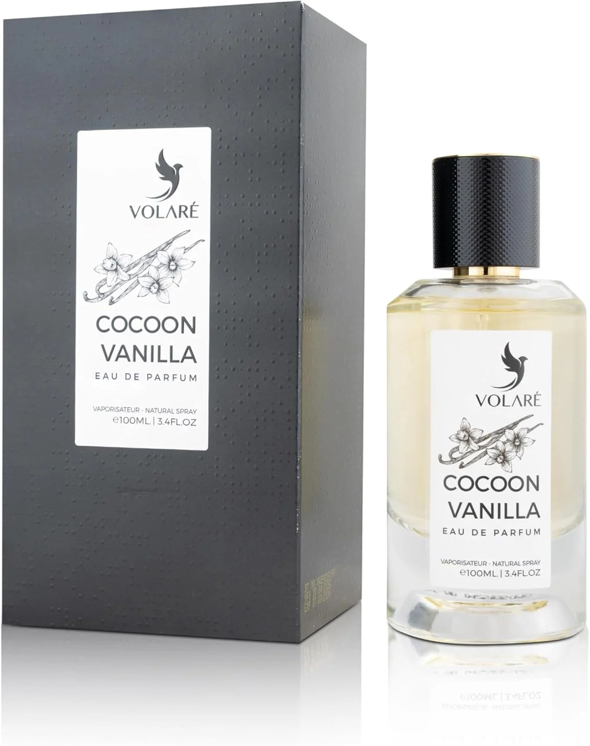 Volare Cocoon Vanilla | رایحه نارگیل خامه‌ای و وانیل گرم | ادو پرفیوم زنانه - 100 میلی لیتر