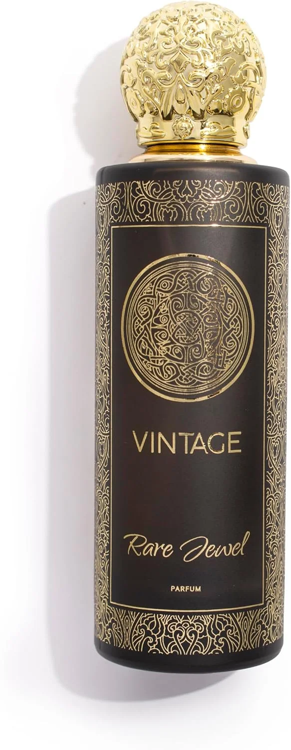 عطر زنانه جواهر کمیاب Vintage By AMD Perfumes - بهترین هدیه برای خانم ها - عطرهای زنانه منحصر به فرد با ترکیبی از گل رز و یاس ادو پرفیوم EDP 100 میلی لیتر