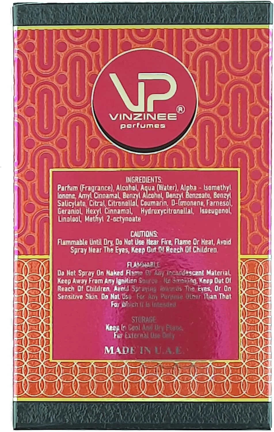 Vinzinee Perfume Cold Winter Classic Edition For Women Eau De Parfum - 50ml