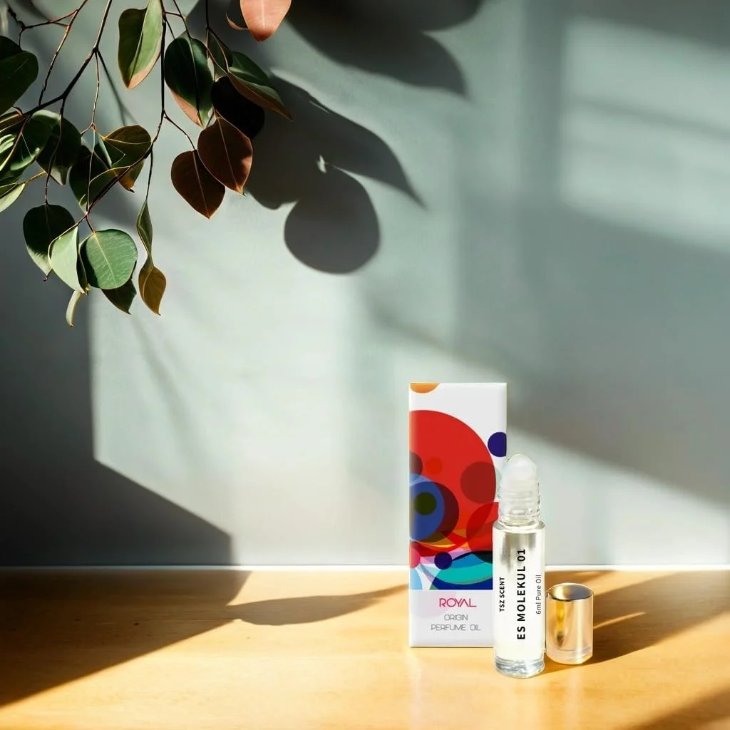 روغن عطر مولکول تی اس زد سنت 6 میلی لیتر - ES Molekuls 01، عطر یونیسکس ماندگار رولی غلیظ برای مردان و زنان روغن عطر مولکول تی اس زد سنت 6 میلی لیتر - ES Molekuls 01، عطر یونیسکس ماندگار رولی غلیظ برای مردان و زنان