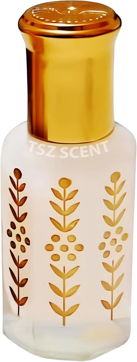 روغن عطر طهاره مشک و وانیل تی اس زد سنت 12 میلی لیتر унисекс رولی - رایحه ماندگار، رایحه مشک گلی - عطر غیر الکلی غلیظ برای مردان و زنان - ایده آل برای لایه بندی و هدیه (وانیل)