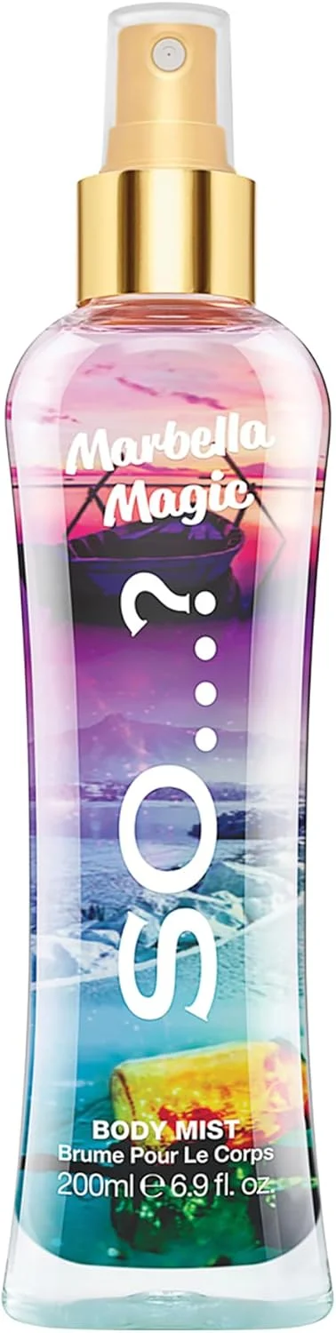 So…? Summer Escapes Womens Marbella Magic Body Mist Fragrance Spray 200ml