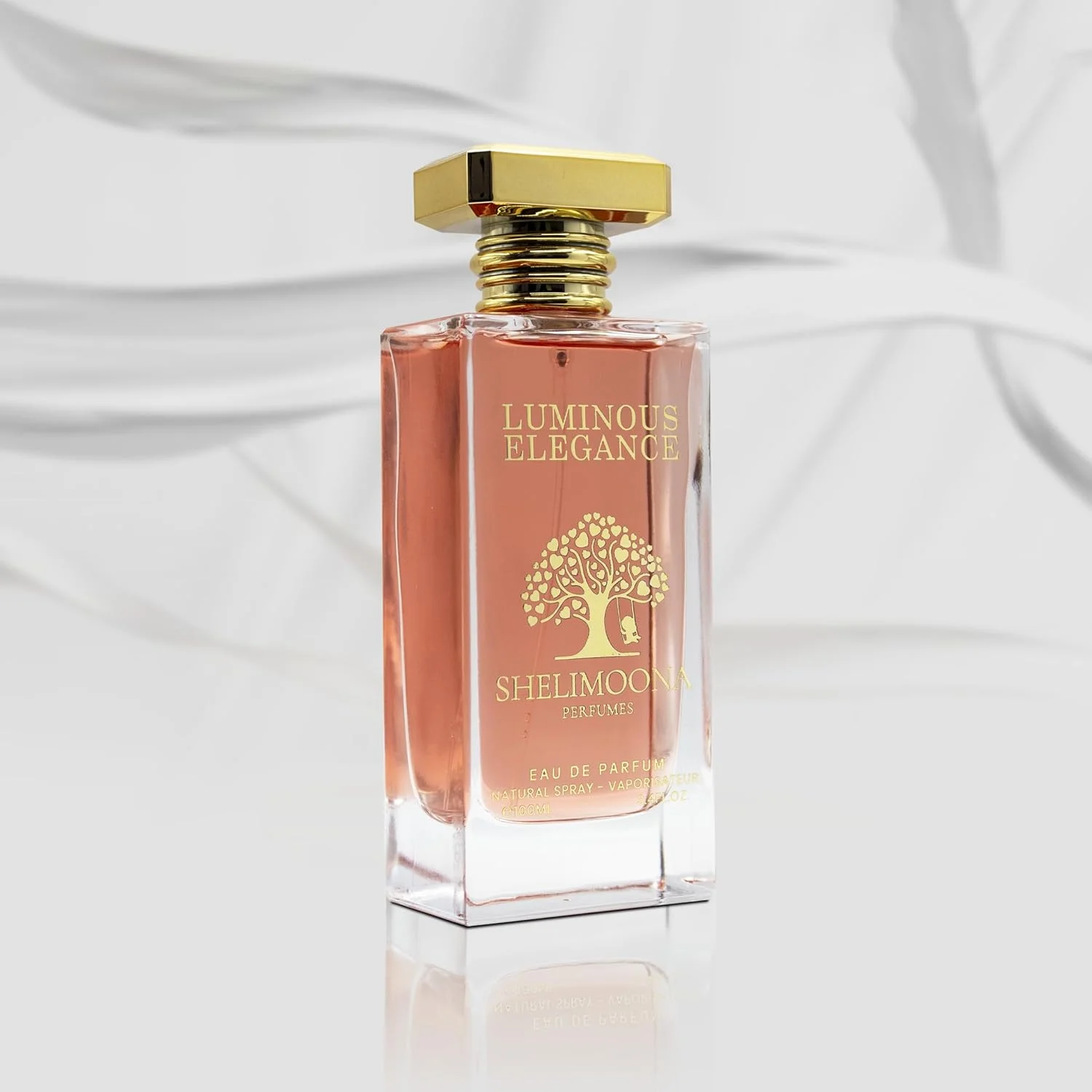 ادو پرفیوم زنانه شیلی‌مونا مدل Luminous Elegance - رایحه گلی ماندگار با گل مریم و یاس، اسپری ادو پرفیوم 100 میلی‌لیتری