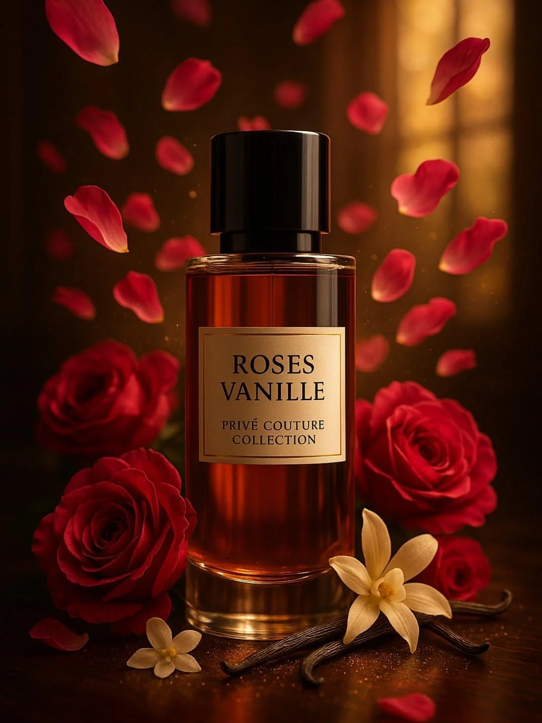 ادو پرفیوم رز و وانیل Scent Synergy حجم 30 میلی لیتر | عطر ماندگار برای زنان | سایز کوچک مسافرتی | مجموعه Privee Couture | رایحه گلی و وانیلی با غلظت بالا