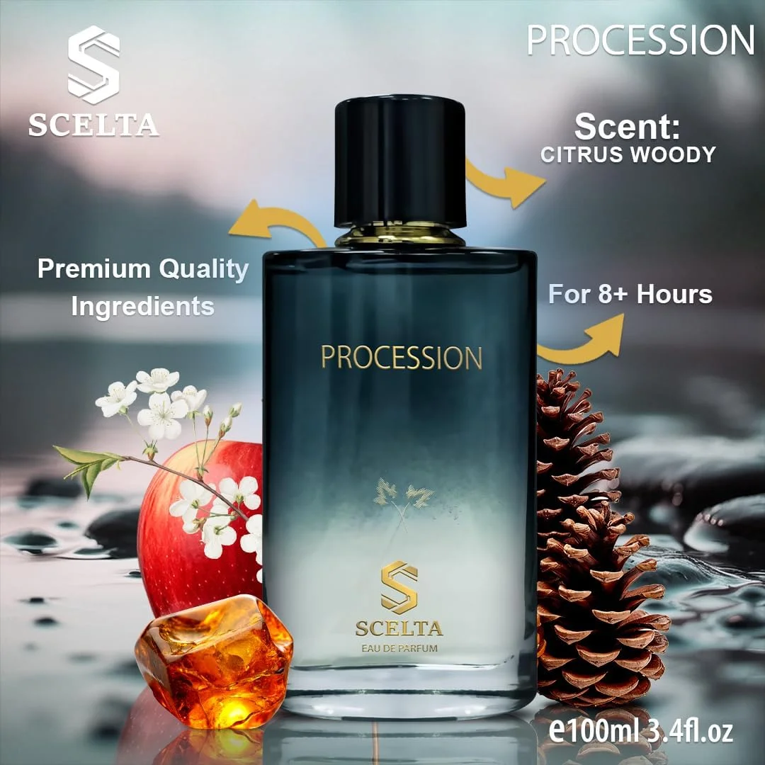 ادکلن سلتا پروسشن 100 میل- ادو پرفیوم، رایحه مرکباتی چوبی