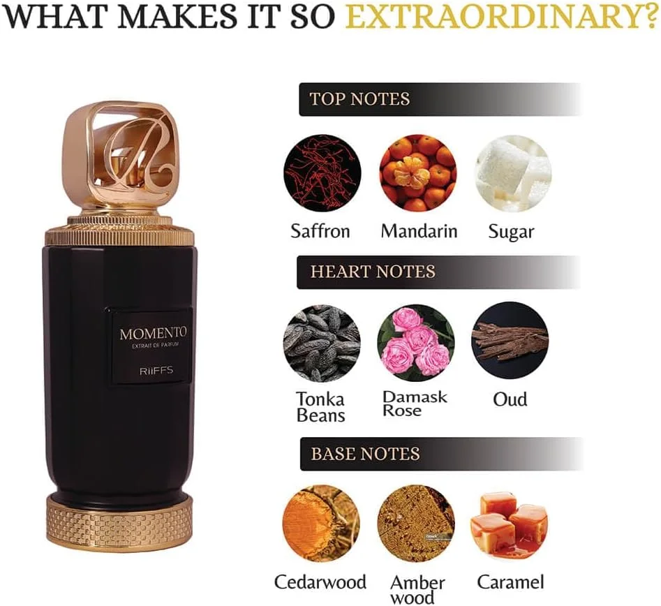 عطر مومنتو اکستریت د پرفیوم ریفز، унисекс، اسپری طبیعی 100 میلی لیتر، 80 ول عطر مومنتو اکستریت د پرفیوم ریفز، унисекс، اسپری طبیعی 100 میلی لیتر، 80 ول