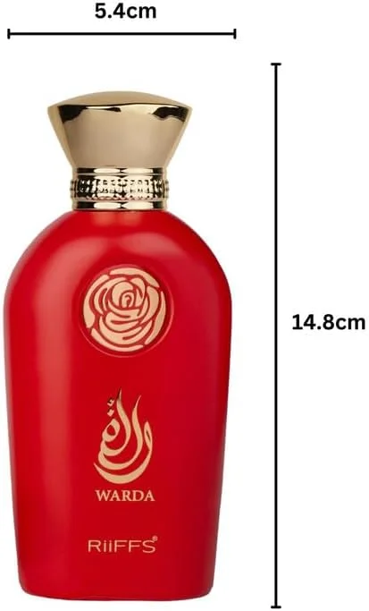 عطر زنانه واردا از RiiFFS | ادو پرفیوم ماندگار | رایحه میوه ای، گلی و گرم - عطر امضای عالی برای استفاده روزمره - 100 میلی لیتر عطر زنانه واردا از RiiFFS | ادو پرفیوم ماندگار | رایحه میوه ای، گلی و گرم - عطر امضای عالی برای استفاده روزمره - 100 میلی لیتر