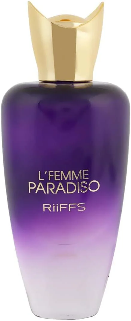 عطر زنانه ریفز L'Femme Paradiso، رایحه وارداتی ممتاز، میوه ای، گلی و شیرین، رایحه آرامش بخش، اسپری ماندگار برای زنان، 80 میلی لیتر عطر زنانه ریفز L'Femme Paradiso، رایحه وارداتی ممتاز، میوه ای، گلی و شیرین، رایحه آرامش بخش، اسپری ماندگار برای زنان، 80 میلی لیتر