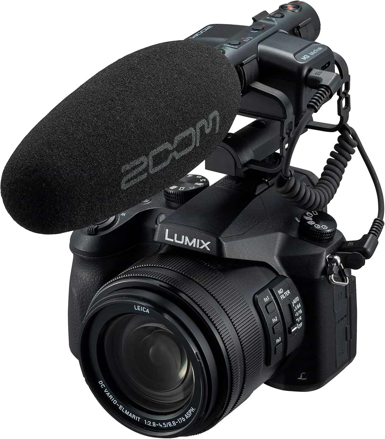 میکروفون شاتگان استریو زوم M3 MicTrak با حالت های 32 بیتی شناور، 90 درجه، 120 درجه و MONO، به همراه لرزه گیر، سازگار با میکروفون USB و تغذیه با باتری میکروفون شاتگان استریو زوم M3 MicTrak با حالت های 32 بیتی شناور، 90 درجه، 120 درجه و MONO، به همراه لرزه گیر، سازگار با میکروفون USB و تغذیه با باتری