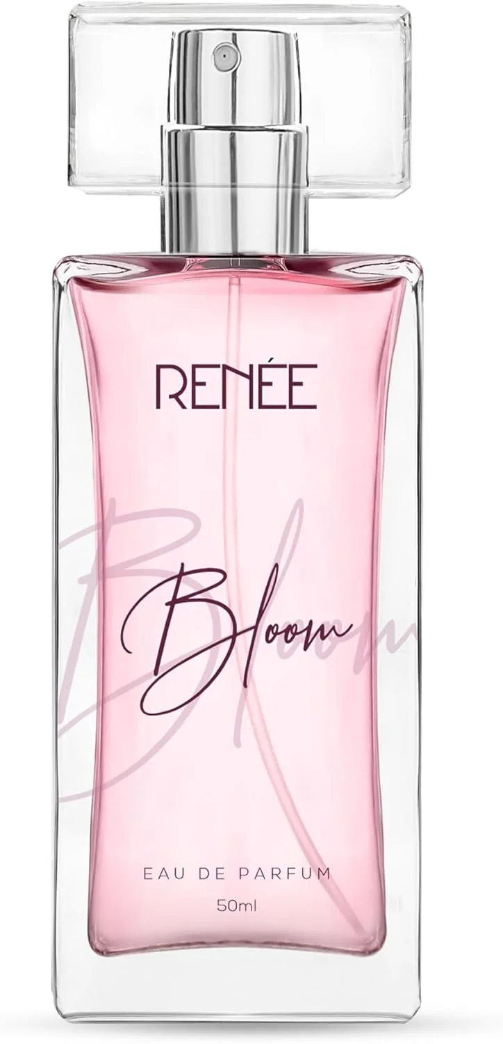 ادو پرفیوم زنانه و مردانه رنه مدل Bloom حجم 50 میلی لیتر | عطر مایع لوکس با ماندگاری طولانی | رایحه بادام، مناسب برای تمام مناسبت ها