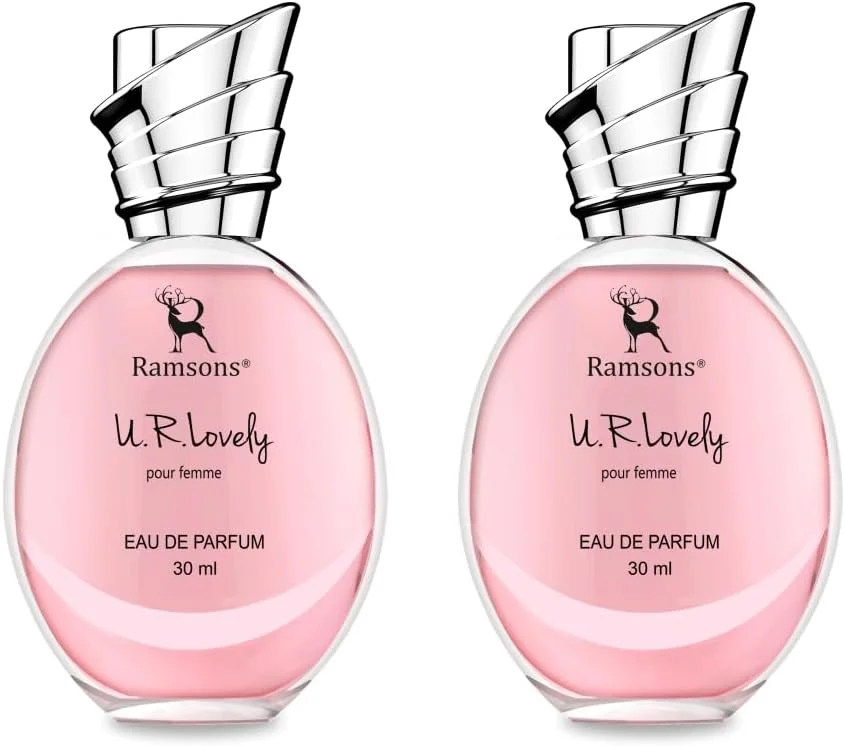 عطر زنانه رامسونز یو آر لاولی ادو پرفیوم (بسته 2 عددی - 30 میلی لیتر) | عطر | عطر ماندگار | عطر لوکس | عطر ممتاز