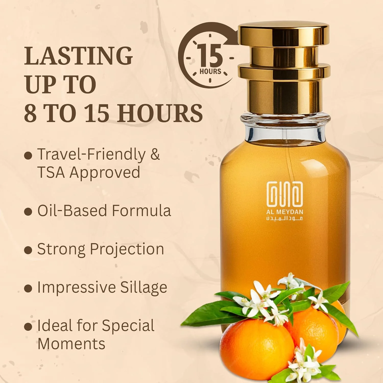 عطر روغنی زنانه عود المیدان – الهام گرفته از لیبری – عطر روغنی بدون الکل با رایحه اسطوخودوس، یاس و وانیل – ماندگاری طولانی، جسورانه و زنانه (50 میلی لیتر) عطر روغنی زنانه عود المیدان – الهام گرفته از لیبری – عطر روغنی بدون الکل با رایحه اسطوخودوس، یاس و وانیل – ماندگاری طولانی، جسورانه و زنانه (50 میلی لیتر)