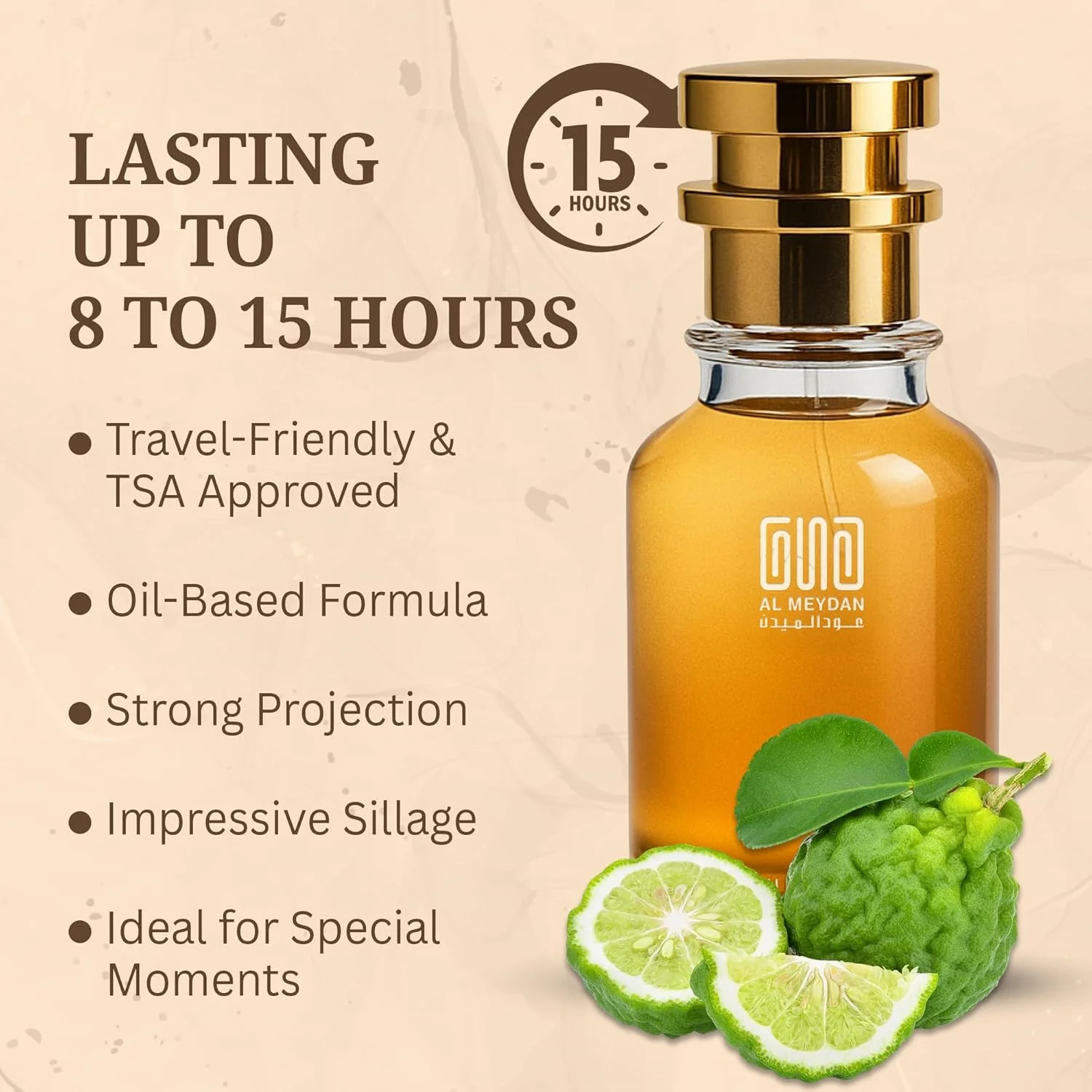 عطر روغنی زنانه عود المیدان – الهام گرفته از Nakked Dancing – عطر روغنی بدون الکل با رایحه چای سبز، زنبق و چوب صندل – ماندگاری طولانی، ظریف و مدرن (80 میلی لیتر) عطر روغنی زنانه عود المیدان – الهام گرفته از Nakked Dancing – عطر روغنی بدون الکل با رایحه چای سبز، زنبق و چوب صندل – ماندگاری طولانی، ظریف و مدرن (80 میلی لیتر)