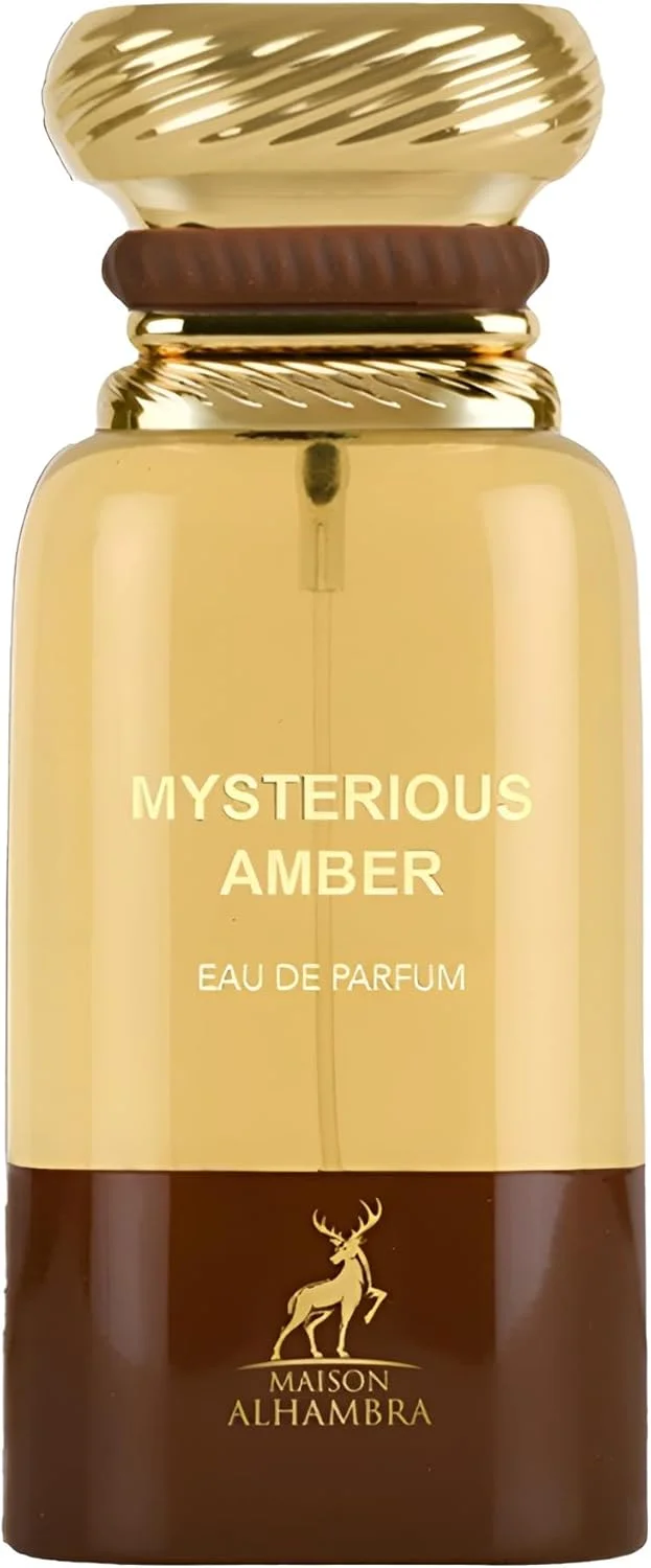ادکلن زنانه میستریوس آمبر از Maison Alhambra - اسپری ادو پرفیوم 80 میلی لیتر
