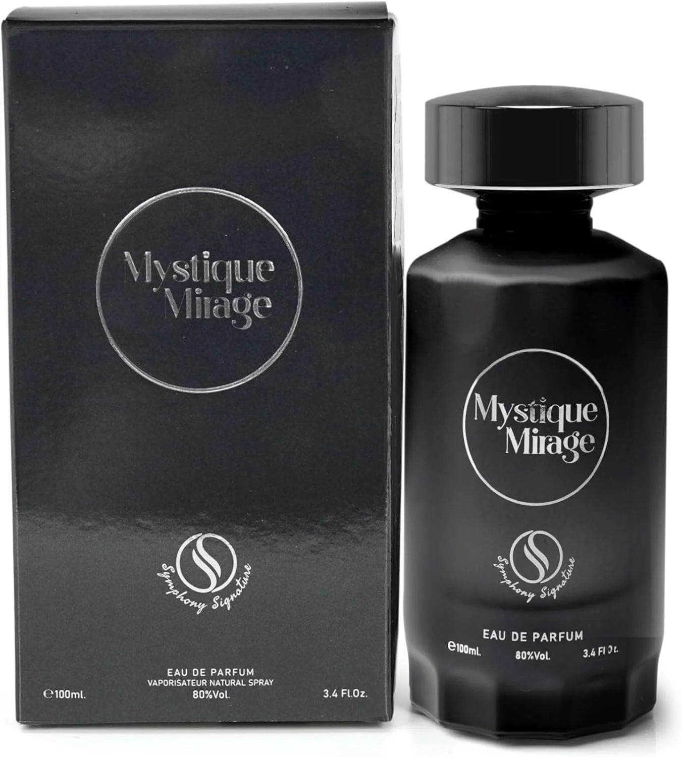 ادکلن میستیک میراژ از سیمفونی، 100 میلی لیتر، الهام گرفته از تایگار بولگاری، عطر لوکس یونیسکس، رایحه ماندگار، پخش بوی قوی