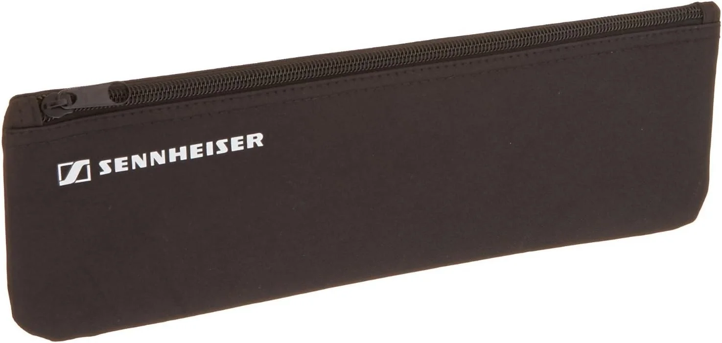 میکروفون شات گان حرفه ای Sennheiser Mke 600 با اتصال XLR-3 به 3.5 میلی متری برای دوربین فیلمبرداری/دوربین فیلمبرداری، 505453، مشکی، میکروفون، بادگیر و لرزه گیر