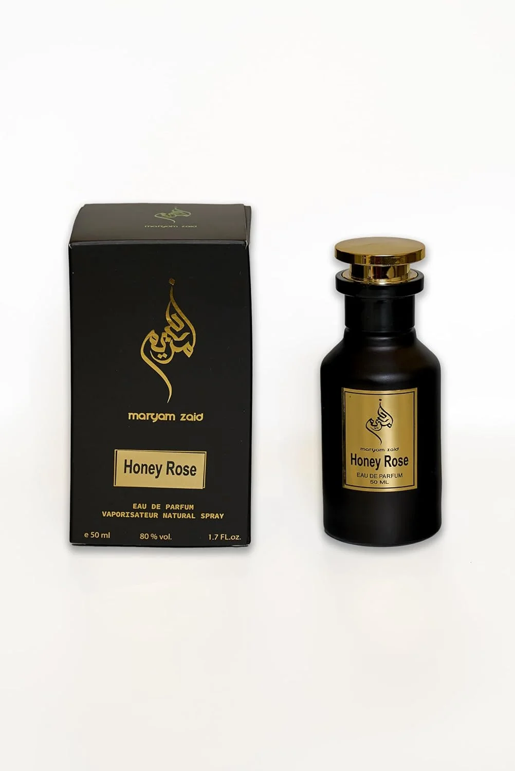 ادکلن زنانه مریم زاید مدل Honey Rose | رایحه گلی شیرین | 50 میلی لیتر