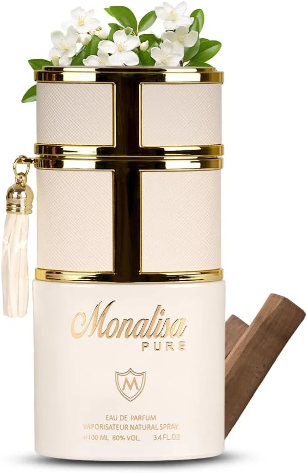 ادکلن مونالیزا از عطر مهبوب، 100 میلی لیتر - رایحه ای یونیسکس با هلو، یاس، نعناع هندی، پرتقال