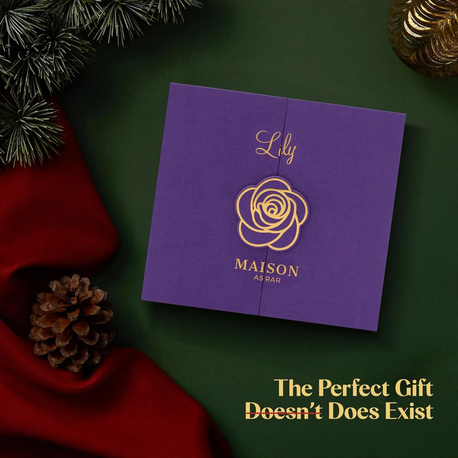 اسپری ادو پرفیوم زنانه لیلی Maison Asrar - عطر لوکس ماندگار، رایحه ممتاز، عطر ممتاز یونیسکس | 100 میلی لیتر