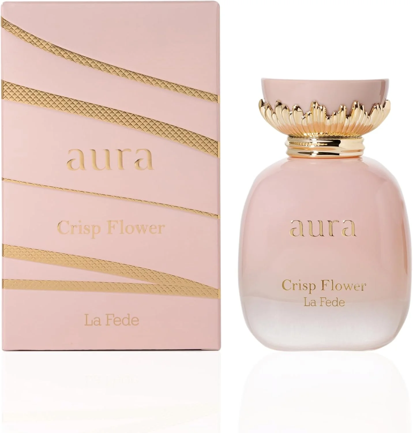 ادکلن زنانه لافده Aura با رایحه میوه ای، گلی و گورمند 100 میلی لیتر (Floral)