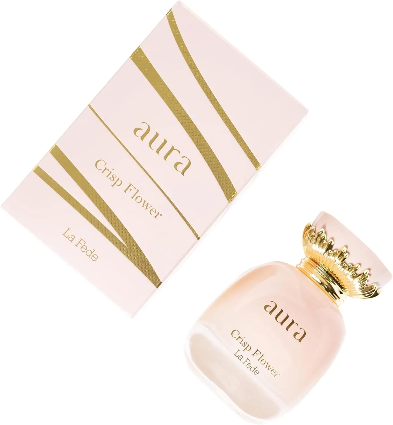 ادکلن زنانه لافده Aura با رایحه میوه ای، گلی و گورمند 100 میلی لیتر (Floral)