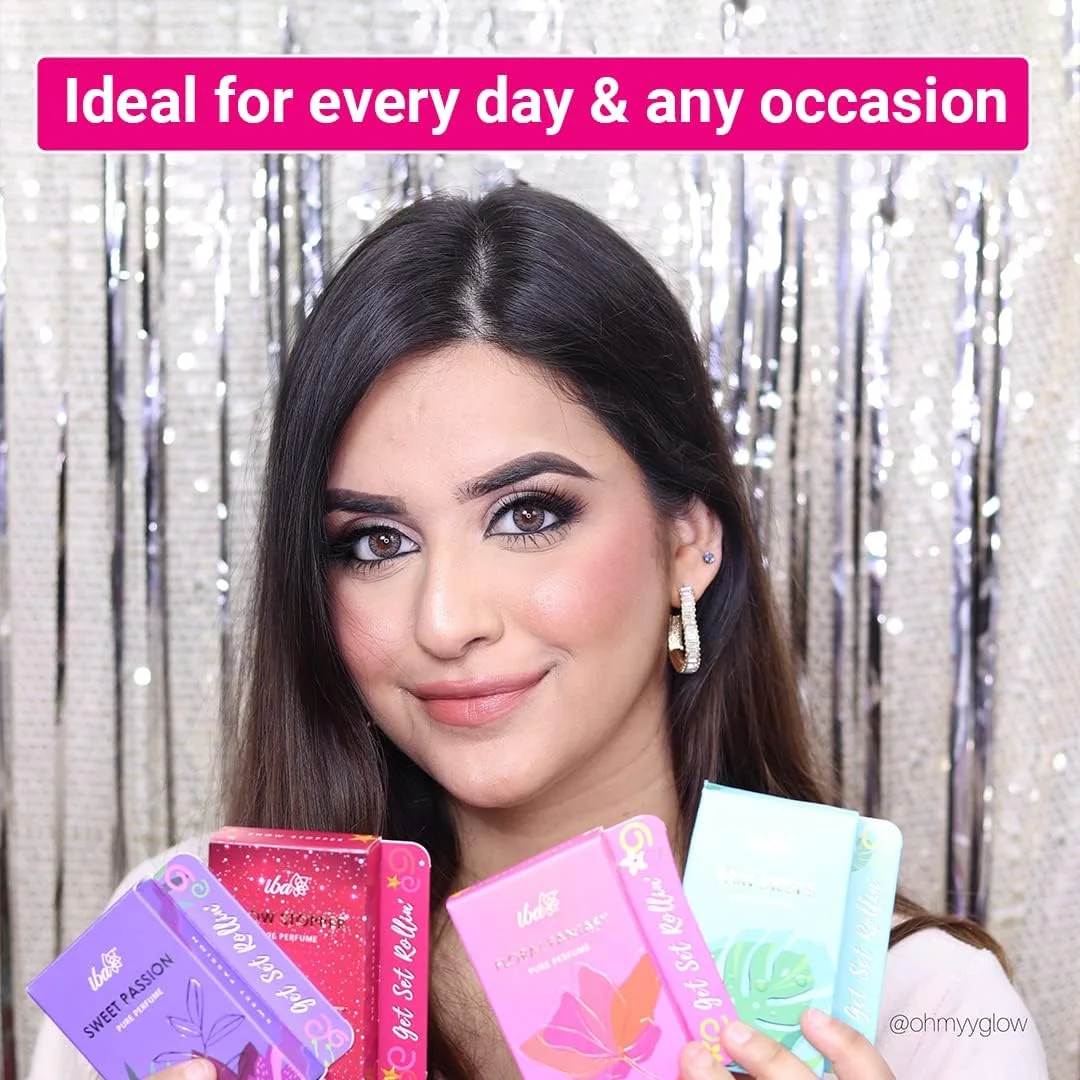 عطر خالص ایبا - Show Stopper، 10 میلی لیتر، انرژی بخش، بدون الکل، ماندگاری طولانی، وگان و بدون تست حیوانی