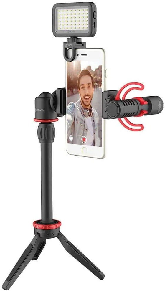 کیت فیلمبرداری حرفه ای گوشی هوشمند بویا مدل By-Vg350