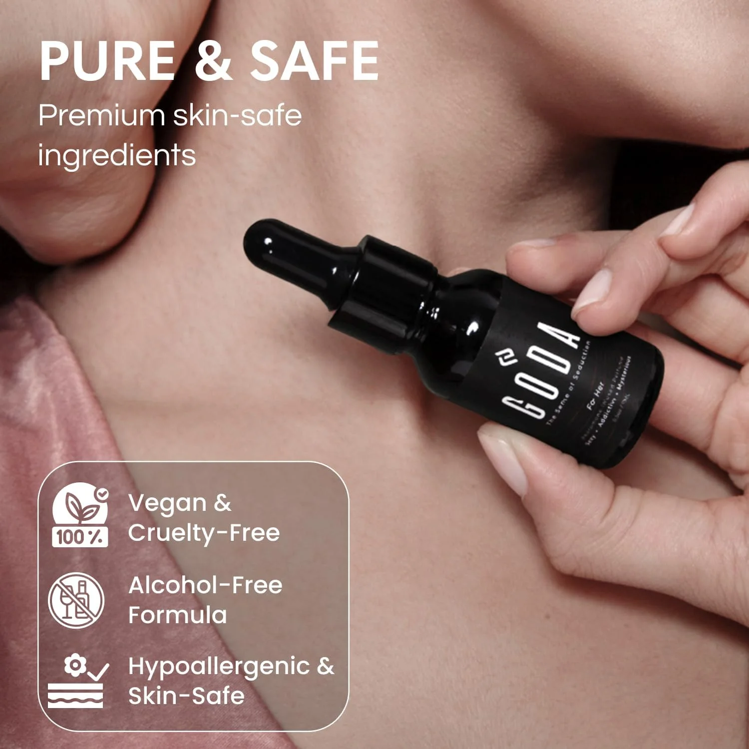 عطر فرمون زنانه گودا - اورجینال - رایحه های ماندگار زنانه با یاس و رز، وگان و بدون تست حیوانی - 15 میلی لیتر عطر فرمون زنانه گودا - اورجینال - رایحه های ماندگار زنانه با یاس و رز، وگان و بدون تست حیوانی - 15 میلی لیتر