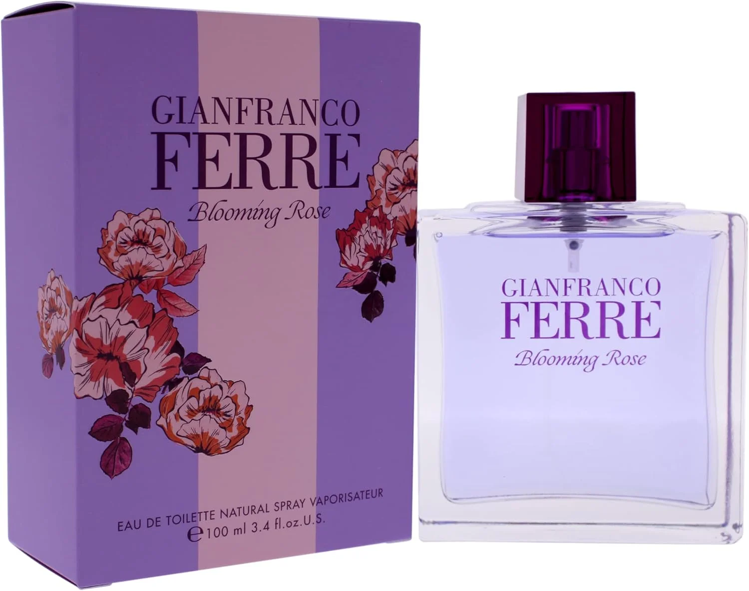 ادکلن زنانه جیانفرانکو فره بلومینگ رز ادو تویلت 100 میلی لیتر