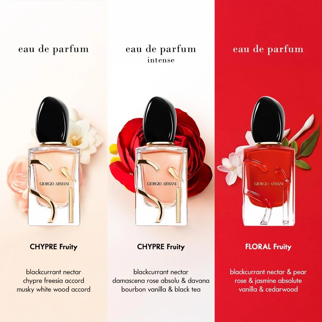 ادکلن زنانه جورجیو آرمانی Si ادو پرفیوم 100 میل ادکلن زنانه جورجیو آرمانی Si ادو پرفیوم 100 میل