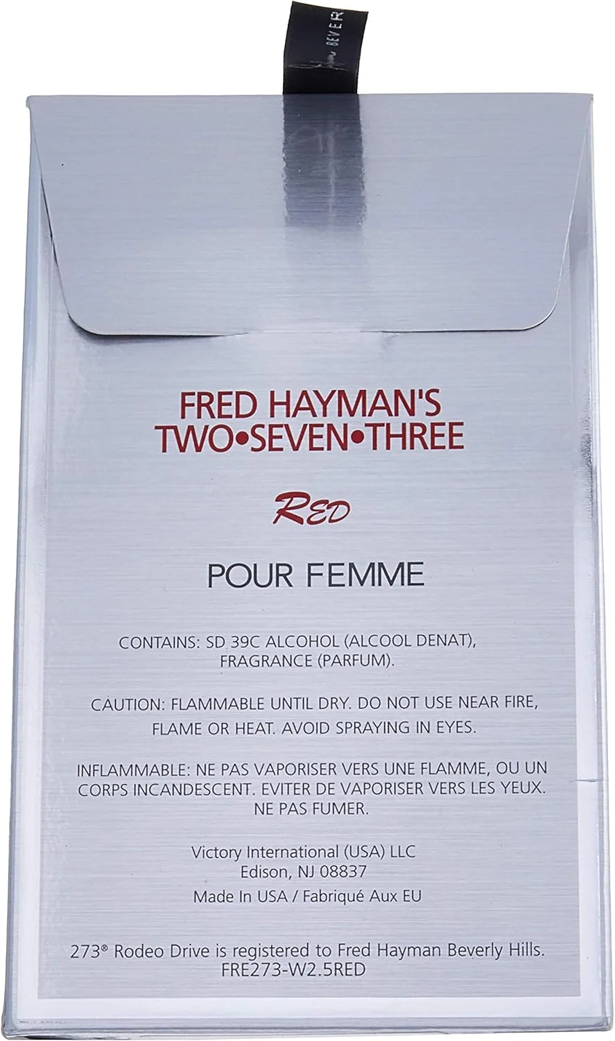 عطر ادو پرفیوم زنانه فرد هیمن بورلی هیلز 273، حجم 75 میلی لیتر عطر ادو پرفیوم زنانه فرد هیمن بورلی هیلز 273، حجم 75 میلی لیتر